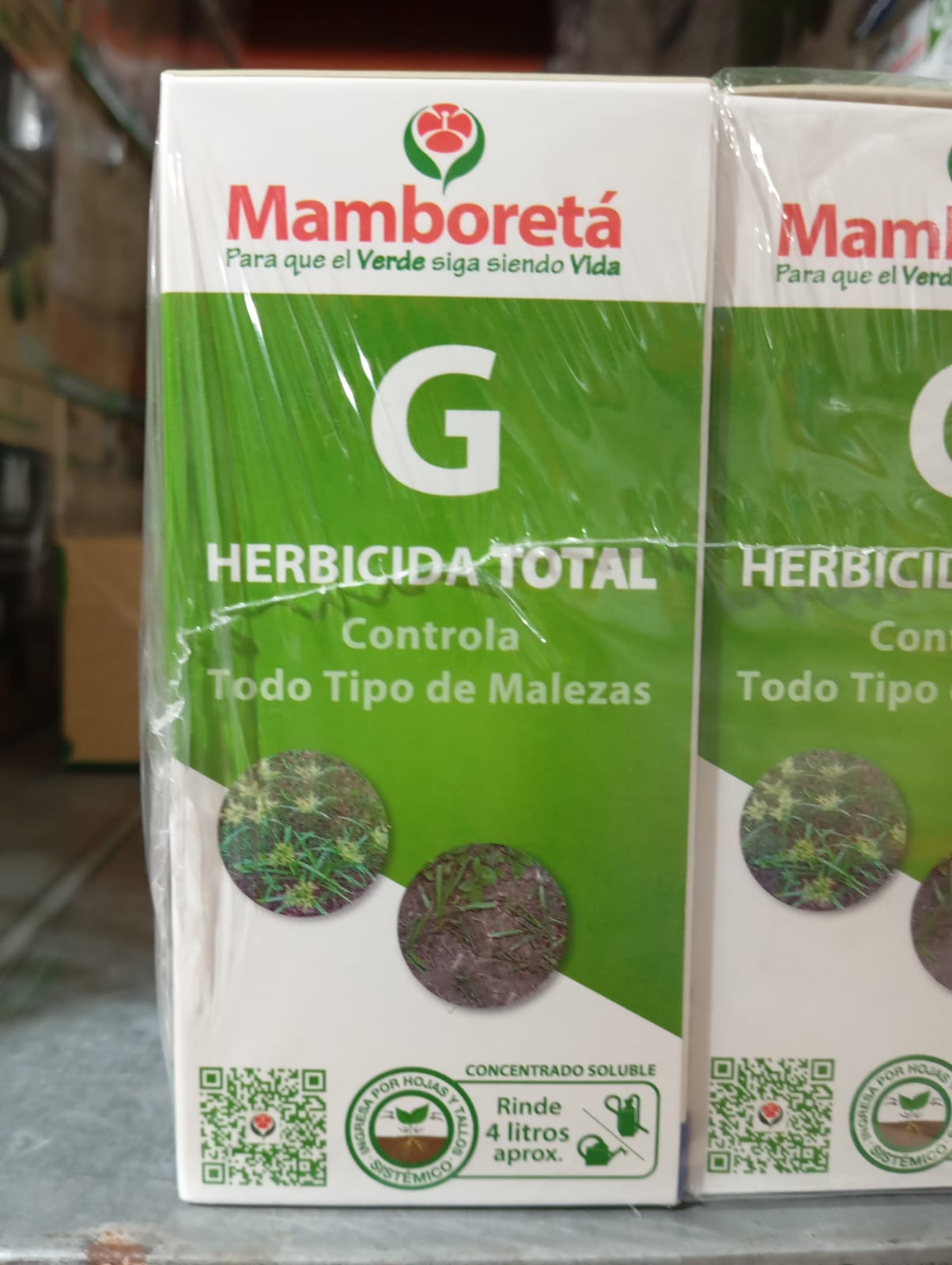 MAMBORETA Herbicida Elimina maleza rinde 4Lts