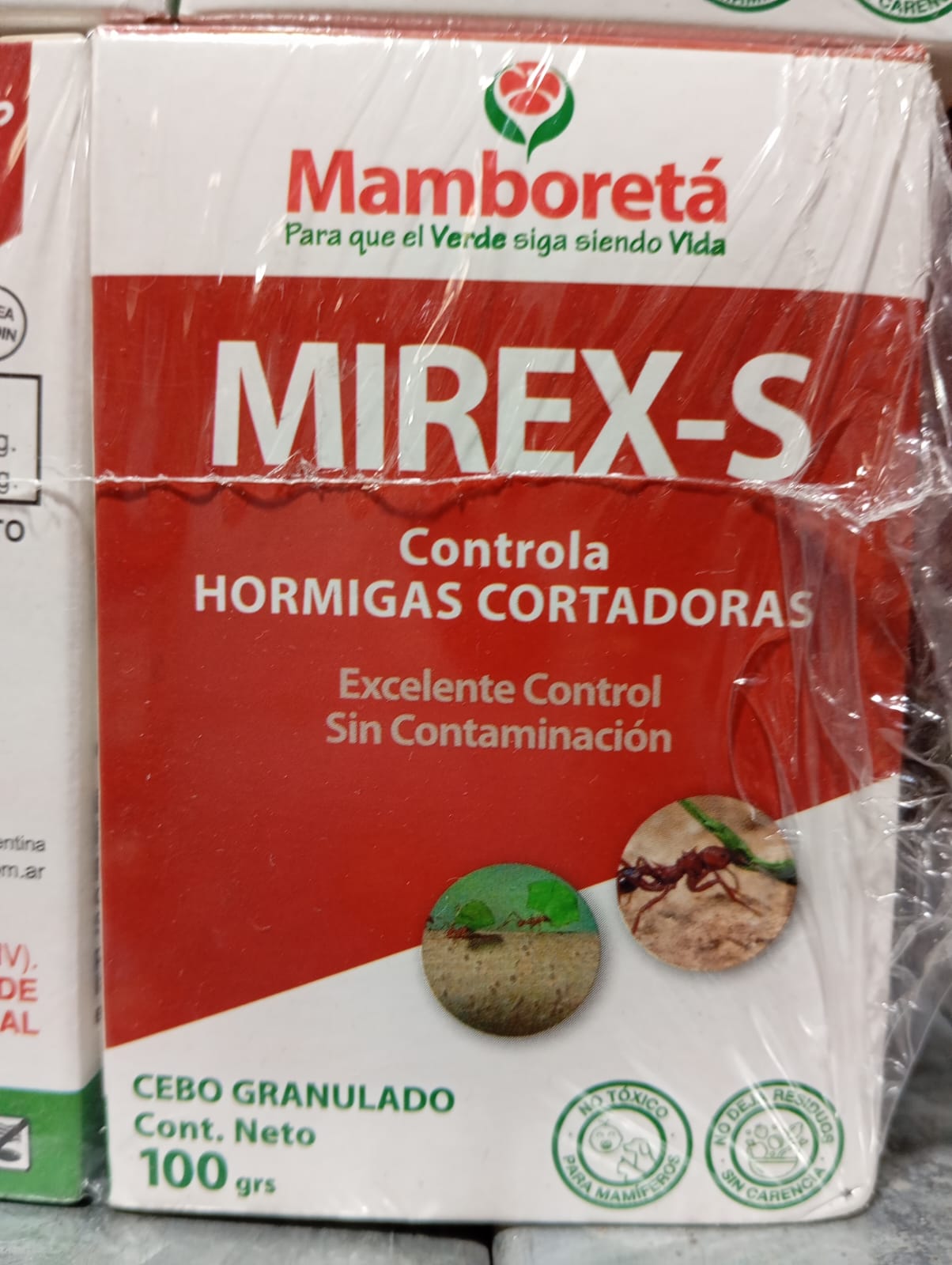 MAMBORETA Mata hormiga cebo granulado x100grs
